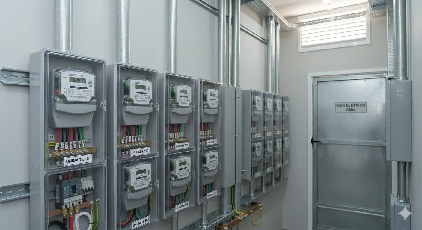Proteções elétricas no padrão em Jardim Labitary, São Paulo