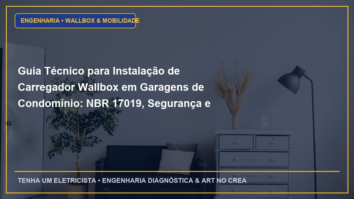 Guia Técnico para Instalação de Carregador Wallbox em Garagens de Condomínio: NBR 17019, Segurança e Rateio