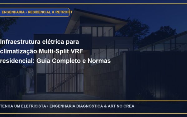 Infraestrutura elétrica para climatização Multi-Split VRF residencial: Guia Completo e Normas