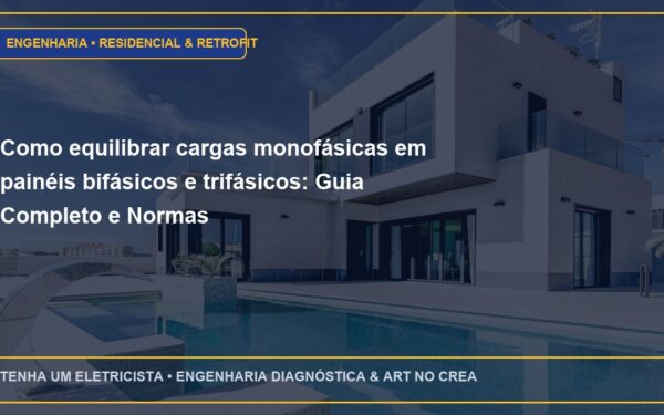 Como equilibrar cargas monofásicas em painéis bifásicos e trifásicos: Guia Completo e Normas