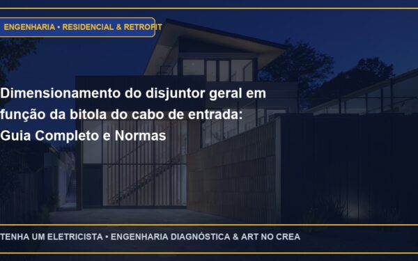 Dimensionamento do disjuntor geral em função da bitola do cabo de entrada: Guia Completo e Normas