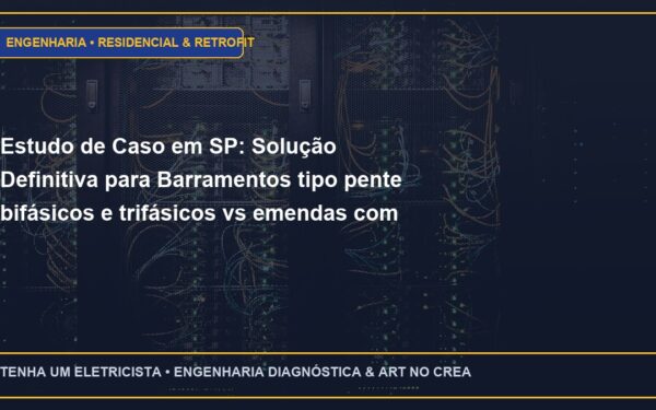 Estudo de Caso em SP: Solução Definitiva para Barramentos tipo pente bifásicos e trifásicos vs emendas com fita isolante