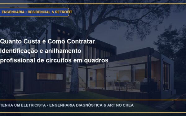 Quanto Custa e Como Contratar Identificação e anilhamento profissional de circuitos em quadros QDC com ART