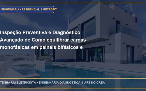 Inspeção Preventiva e Diagnóstico Avançado de Como equilibrar cargas monofásicas em painéis bifásicos e trifásicos