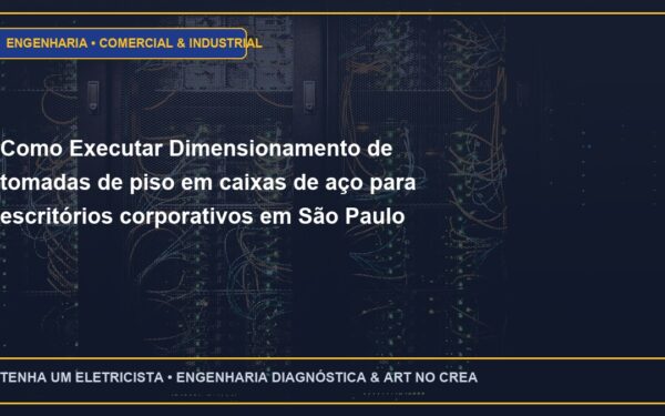 Como Executar Dimensionamento de tomadas de piso em caixas de aço para escritórios corporativos em São Paulo