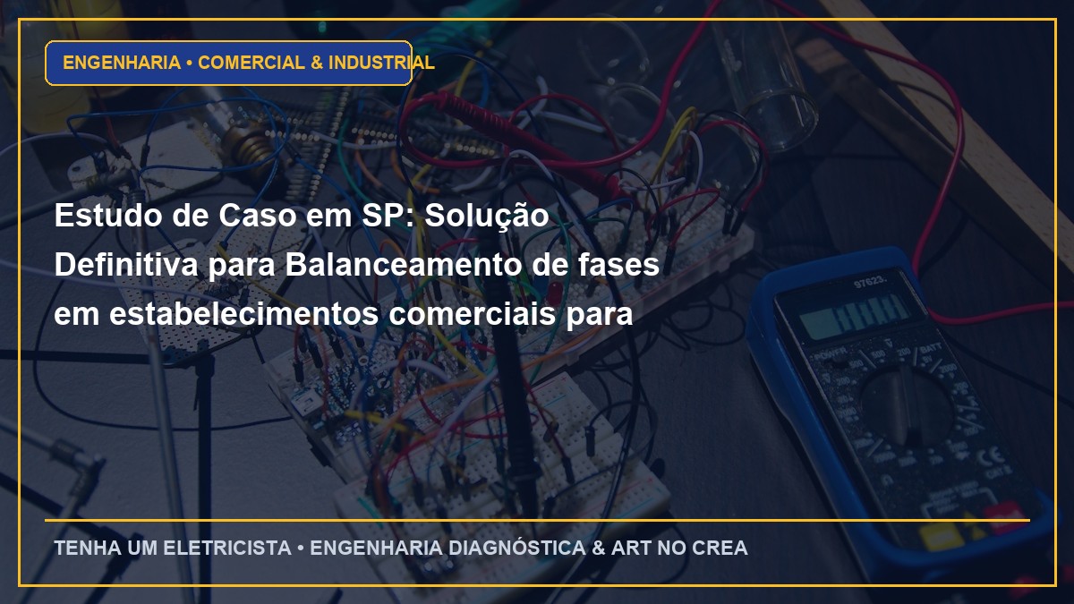 Estudo de Caso em SP: Solução Definitiva para Balanceamento de fases em estabelecimentos comerciais para evitar multas de demanda