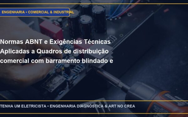 Normas ABNT e Exigências Técnicas Aplicadas a Quadros de distribuição comercial com barramento blindado e chave seccionadora