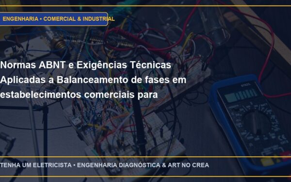 Normas ABNT e Exigências Técnicas Aplicadas a Balanceamento de fases em estabelecimentos comerciais para evitar multas de demanda