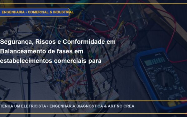Segurança, Riscos e Conformidade em Balanceamento de fases em estabelecimentos comerciais para evitar multas de demanda