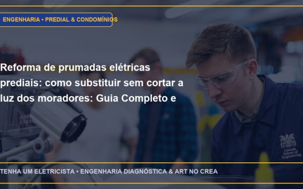 Reforma de prumadas elétricas prediais: como substituir sem cortar a luz dos moradores: Guia Completo e Normas