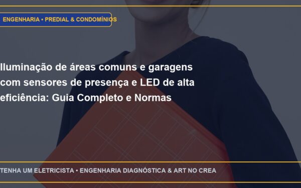 Iluminação de áreas comuns e garagens com sensores de presença e LED de alta eficiência: Guia Completo e Normas