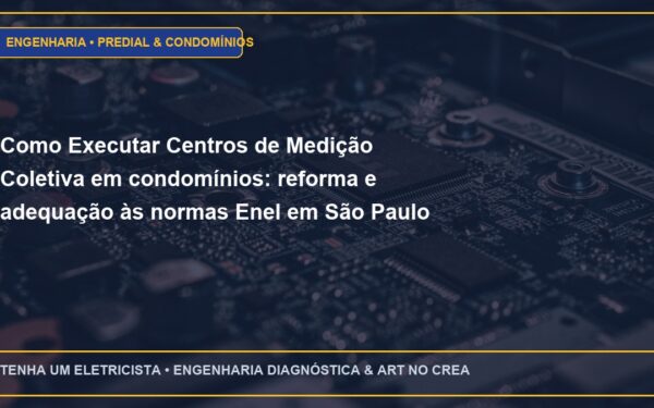 Como Executar Centros de Medição Coletiva em condomínios: reforma e adequação às normas Enel em São Paulo