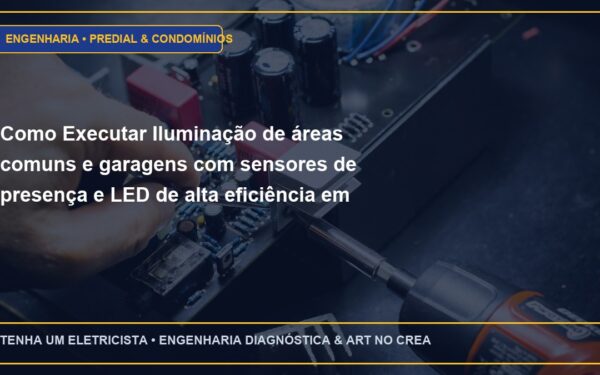 Como Executar Iluminação de áreas comuns e garagens com sensores de presença e LED de alta eficiência em São Paulo