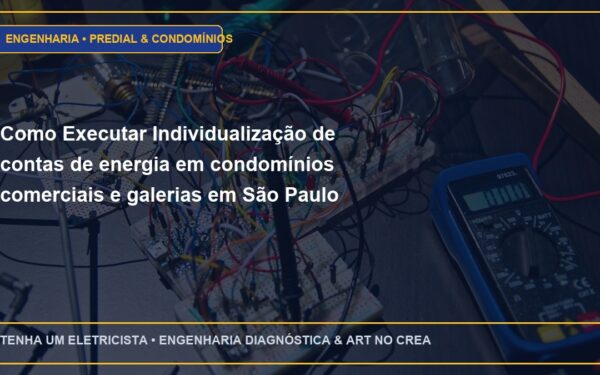 Como Executar Individualização de contas de energia em condomínios comerciais e galerias em São Paulo