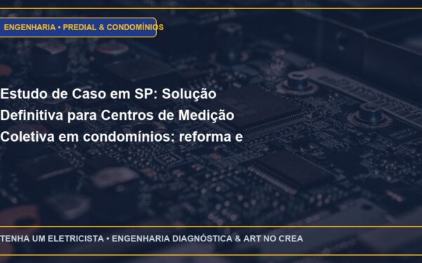 Estudo de Caso em SP: Solução Definitiva para Centros de Medição Coletiva em condomínios: reforma e adequação às normas Enel