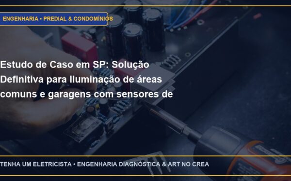 Estudo de Caso em SP: Solução Definitiva para Iluminação de áreas comuns e garagens com sensores de presença e LED de alta eficiência
