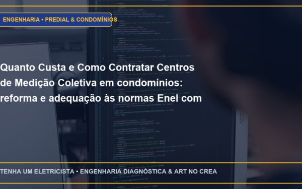 Quanto Custa e Como Contratar Centros de Medição Coletiva em condomínios: reforma e adequação às normas Enel com ART