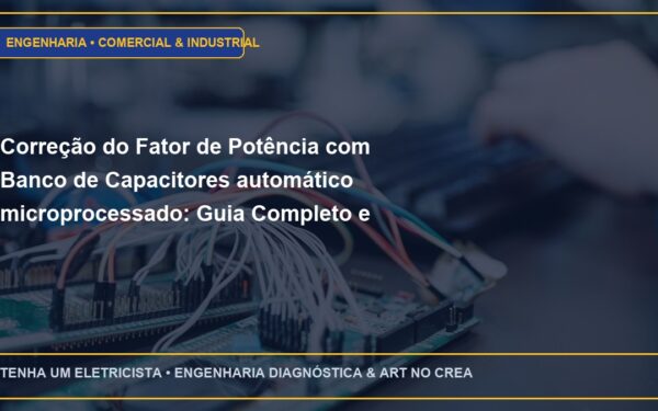 Correção do Fator de Potência com Banco de Capacitores automático microprocessado: Guia Completo e Normas