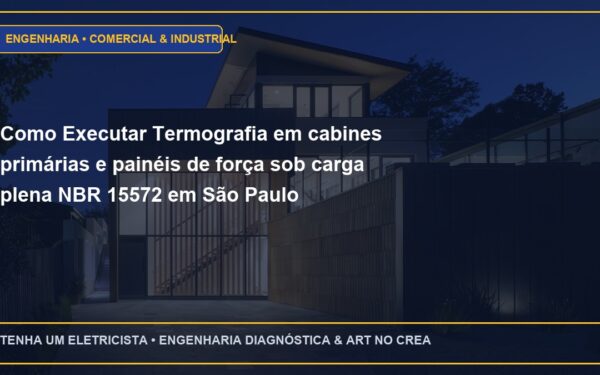 Como Executar Termografia em cabines primárias e painéis de força sob carga plena NBR 15572 em São Paulo