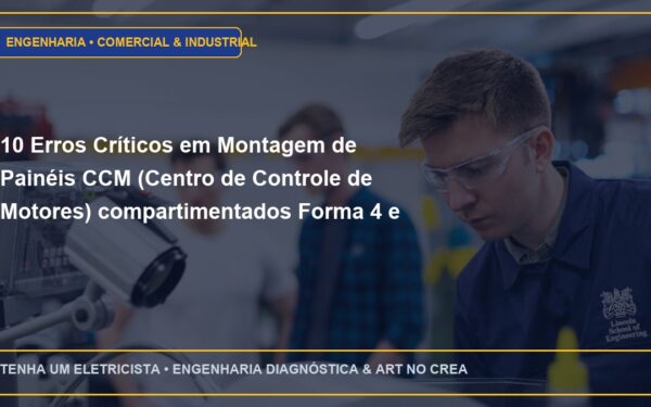 10 Erros Críticos em Montagem de Painéis CCM (Centro de Controle de Motores) compartimentados Forma 4 e Como Evitar