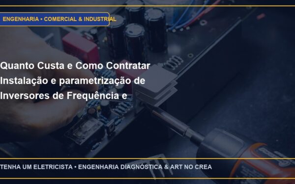 Quanto Custa e Como Contratar Instalação e parametrização de Inversores de Frequência e Soft-Starters para motores pesados com ART