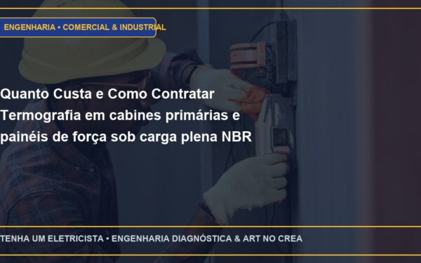 Quanto Custa e Como Contratar Termografia em cabines primárias e painéis de força sob carga plena NBR 15572 com ART