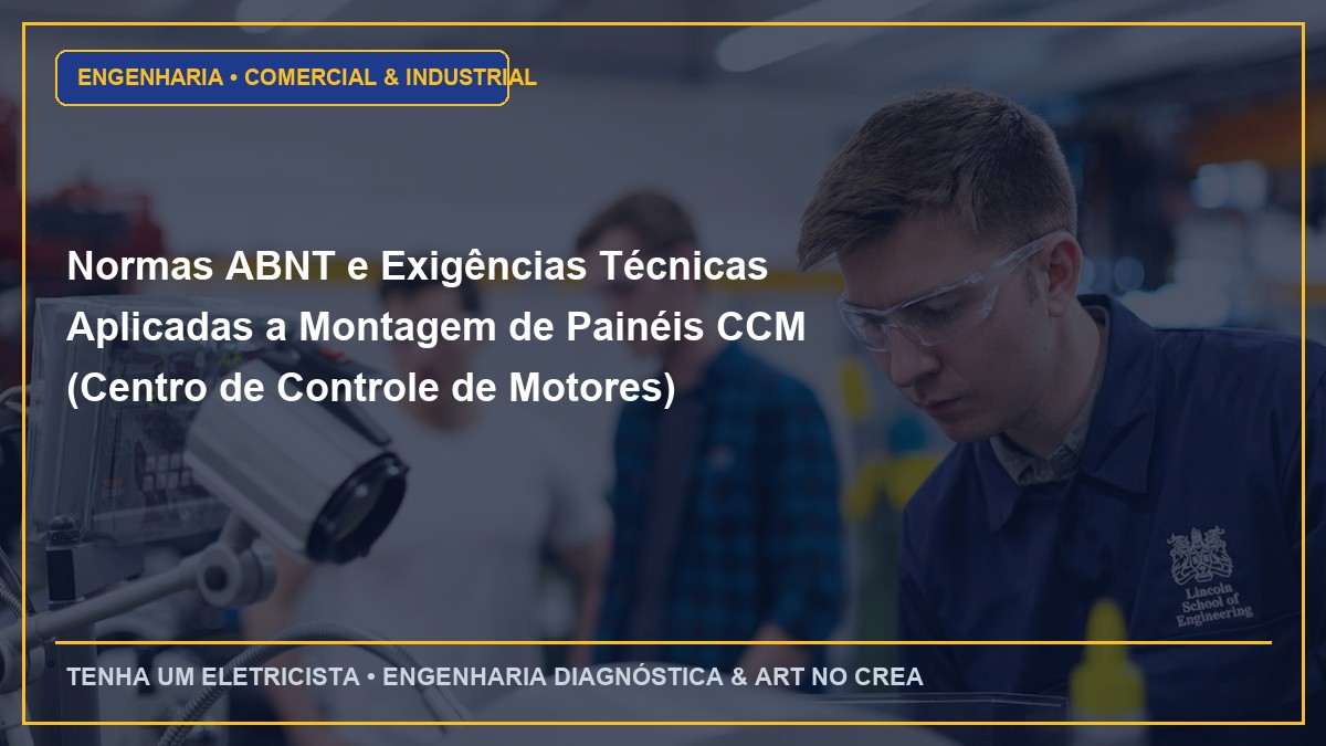 Normas ABNT e Exigências Técnicas Aplicadas a Montagem de Painéis CCM (Centro de Controle de Motores) compartimentados Forma 4