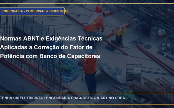 Normas ABNT e Exigências Técnicas Aplicadas a Correção do Fator de Potência com Banco de Capacitores automático microprocessado