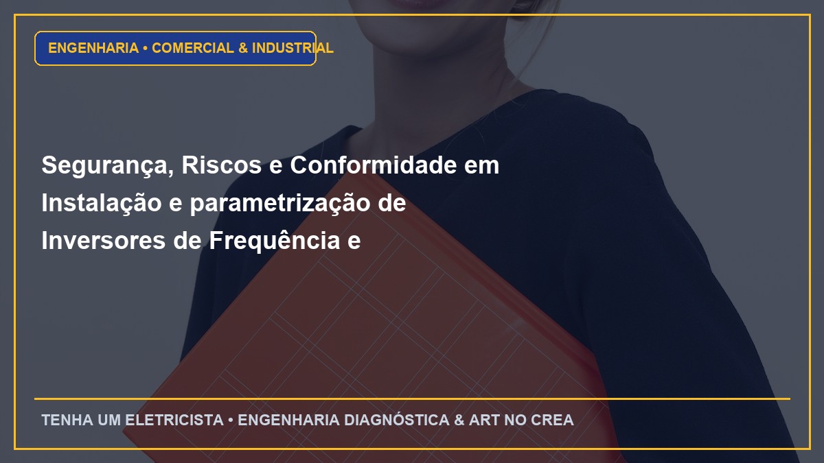 Segurança, Riscos e Conformidade em Instalação e parametrização de Inversores de Frequência e Soft-Starters para motores pesados