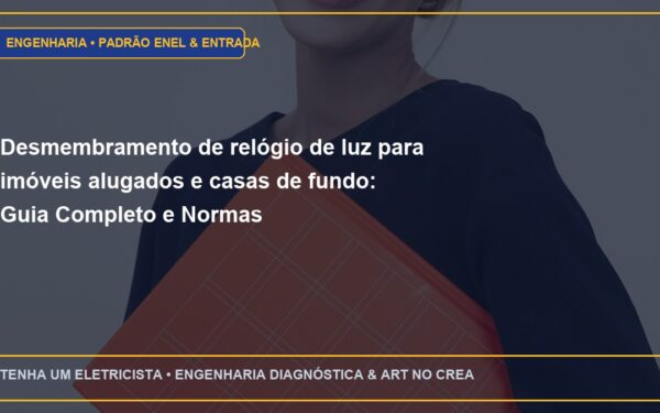 Desmembramento de relógio de luz para imóveis alugados e casas de fundo: Guia Completo e Normas