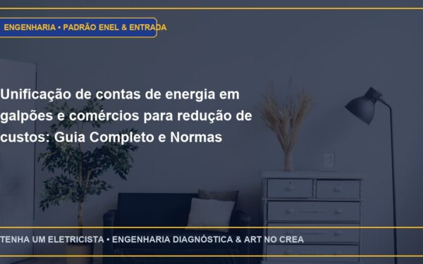 Unificação de contas de energia em galpões e comércios para redução de custos: Guia Completo e Normas