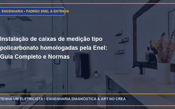 Instalação de caixas de medição tipo policarbonato homologadas pela Enel: Guia Completo e Normas