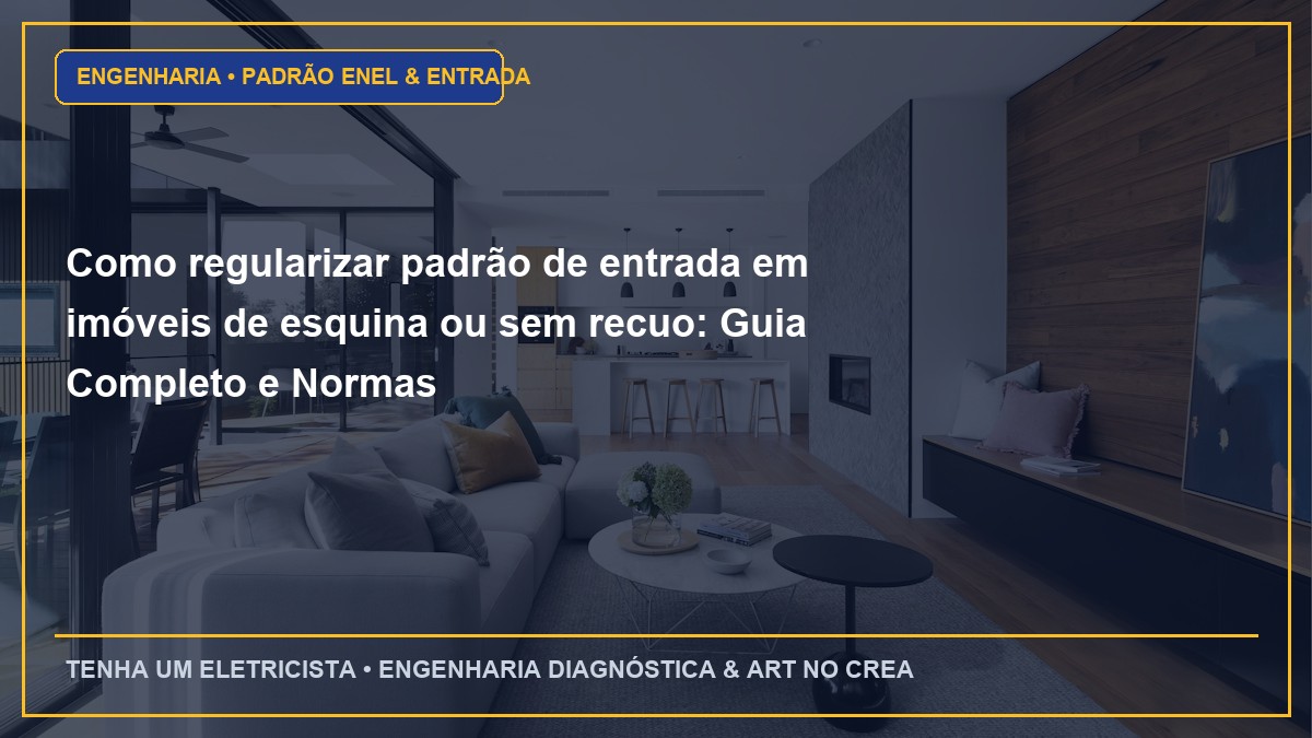 Como regularizar padrão de entrada em imóveis de esquina ou sem recuo: Guia Completo e Normas