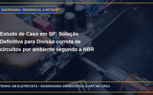 Estudo de Caso em SP: Solução Definitiva para Divisão correta de circuitos por ambiente segundo a NBR 5410