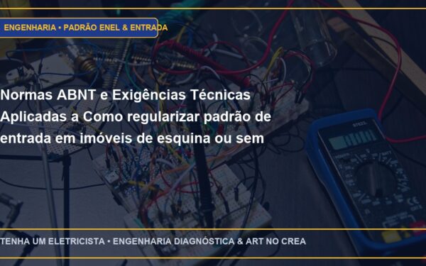 Normas ABNT e Exigências Técnicas Aplicadas a Como regularizar padrão de entrada em imóveis de esquina ou sem recuo