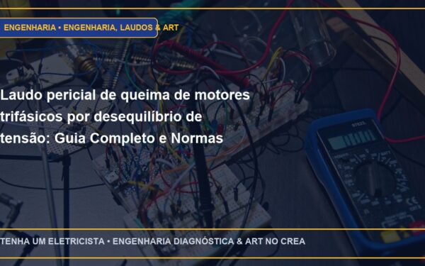 Laudo pericial de queima de motores trifásicos por desequilíbrio de tensão: Guia Completo e Normas