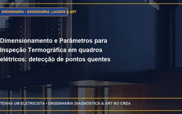Dimensionamento e Parâmetros para Inspeção Termográfica em quadros elétricos: detecção de pontos quentes com câmera FLIR