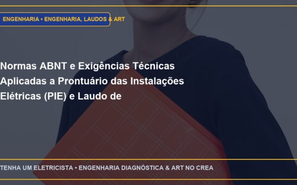 Normas ABNT e Exigências Técnicas Aplicadas a Prontuário das Instalações Elétricas (PIE) e Laudo de Conformidade NR-10
