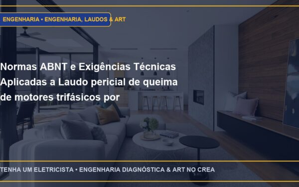 Normas ABNT e Exigências Técnicas Aplicadas a Laudo pericial de queima de motores trifásicos por desequilíbrio de tensão