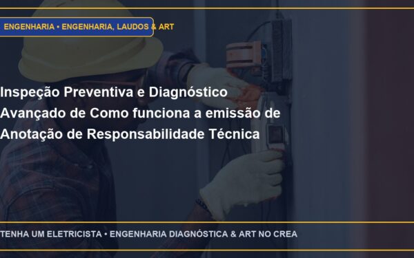 Inspeção Preventiva e Diagnóstico Avançado de Como funciona a emissão de Anotação de Responsabilidade Técnica (ART) no CREA-SP