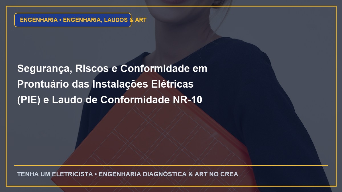 Segurança, Riscos e Conformidade em Prontuário das Instalações Elétricas (PIE) e Laudo de Conformidade NR-10