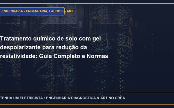 Tratamento químico de solo com gel despolarizante para redução da resistividade: Guia Completo e Normas