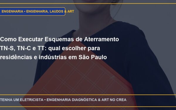 Como Executar Esquemas de Aterramento TN-S, TN-C e TT: qual escolher para residências e indústrias em São Paulo