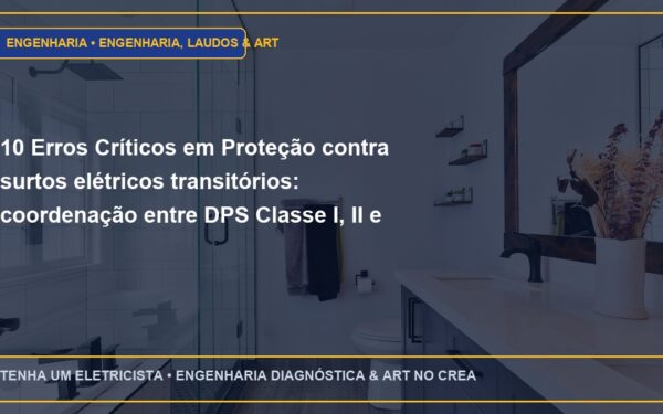 10 Erros Críticos em Proteção contra surtos elétricos transitórios: coordenação entre DPS Classe I, II e III e Como Evitar