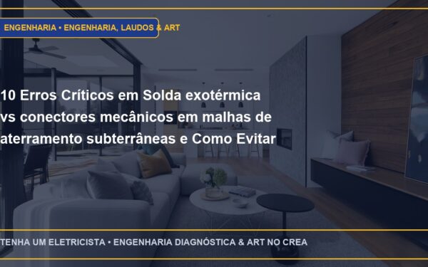 10 Erros Críticos em Solda exotérmica vs conectores mecânicos em malhas de aterramento subterrâneas e Como Evitar