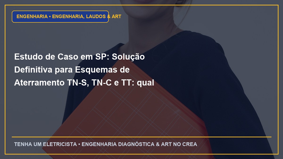 Estudo de Caso em SP: Solução Definitiva para Esquemas de Aterramento TN-S, TN-C e TT: qual escolher para residências e indústrias