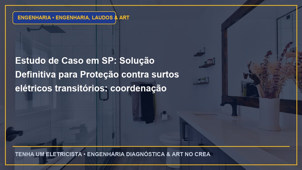 Estudo de Caso em SP: Solução Definitiva para Proteção contra surtos elétricos transitórios: coordenação entre DPS Classe I, II e III