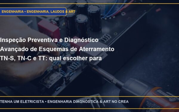Inspeção Preventiva e Diagnóstico Avançado de Esquemas de Aterramento TN-S, TN-C e TT: qual escolher para residências e indústrias