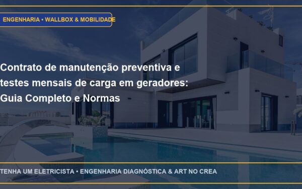 Contrato de manutenção preventiva e testes mensais de carga em geradores: Guia Completo e Normas