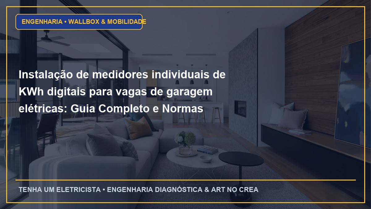 Instalação de medidores individuais de KWh digitais para vagas de garagem elétricas: Guia Completo e Normas